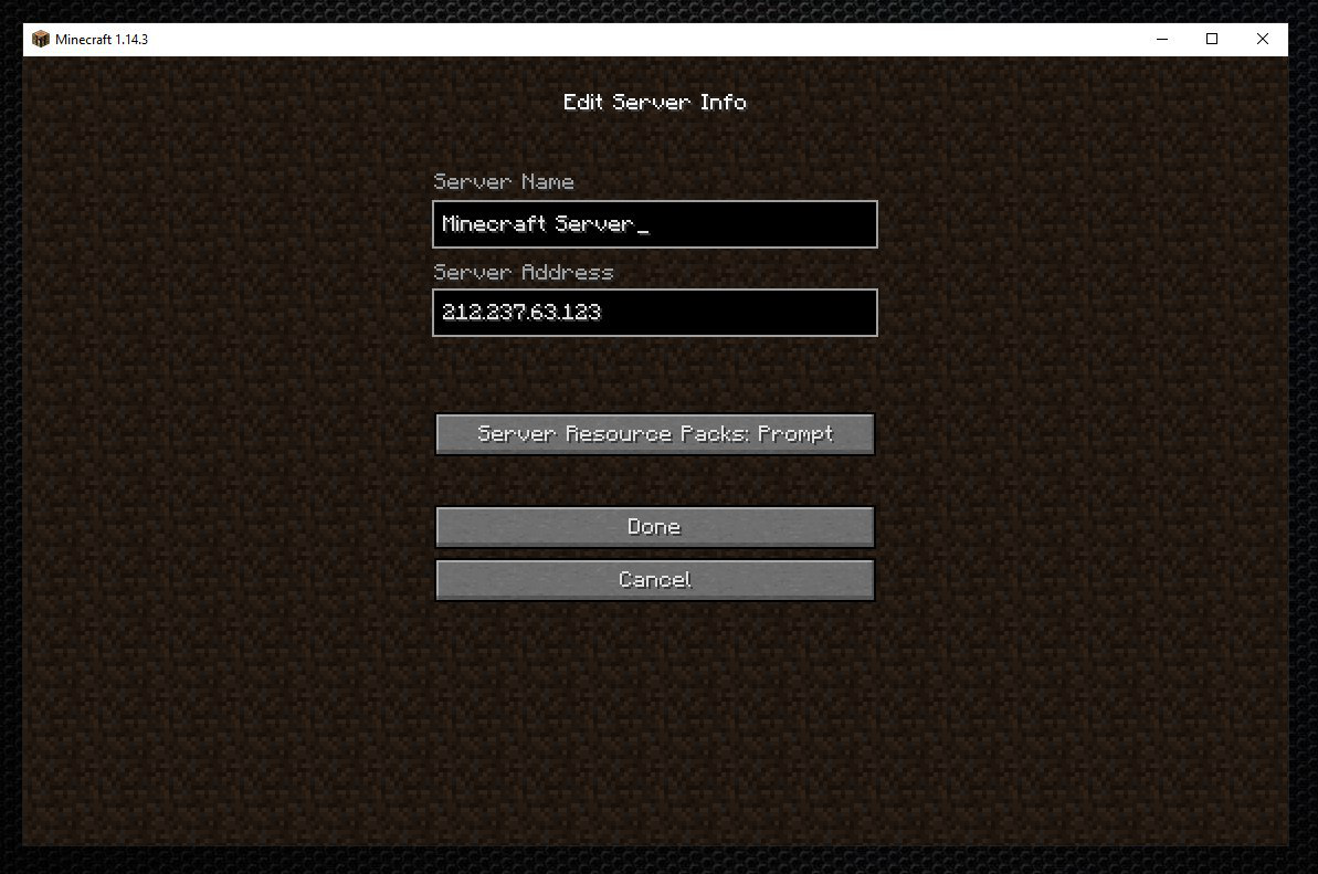 minecraft server properties